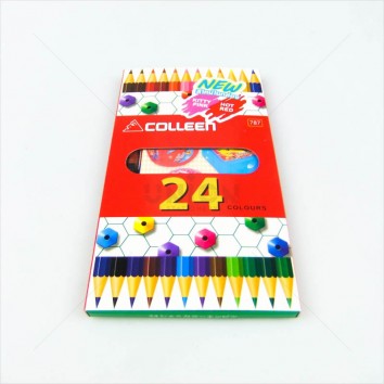 COLLEEN สีไม้ยาว 2 หัว 24 สี #787 <1/12>